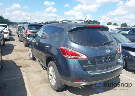 2011 Nissan Murano Sl z USA, uszkodzony, nr VIN JN8AZ1MW5BW177436